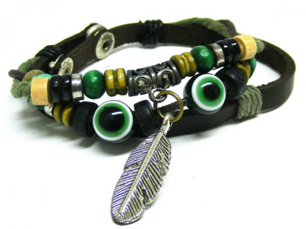 Lederarmband
