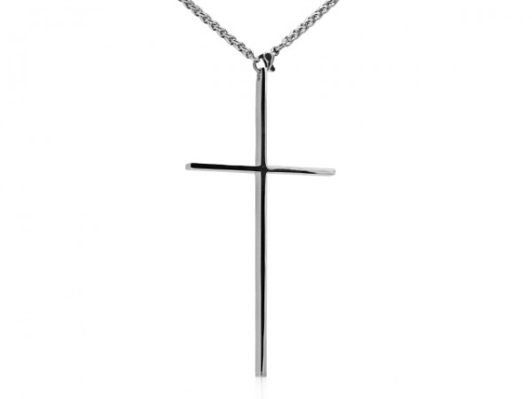 Edelstahlanhänger "Kreuz"