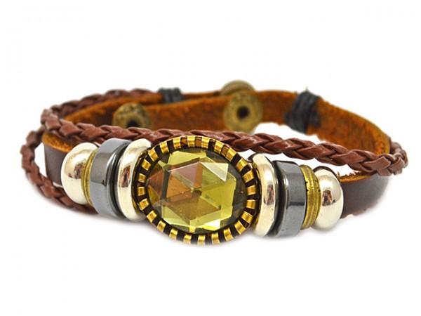Lederarmband
