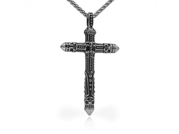 Edelstahlanhänger "Kreuz"