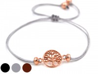 Freundschaftsarmband "Baum des Lebens" rosevergoldet Freundschaftsarmband "Baum des Lebens" rosevergoldet