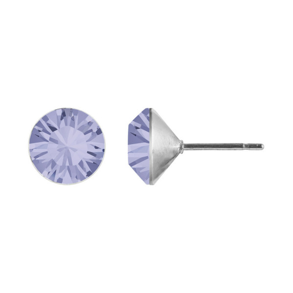 Ohrstecker OSGK19 mit Premium Crystal in 4 mm (2 Paar) - Provence Lavender