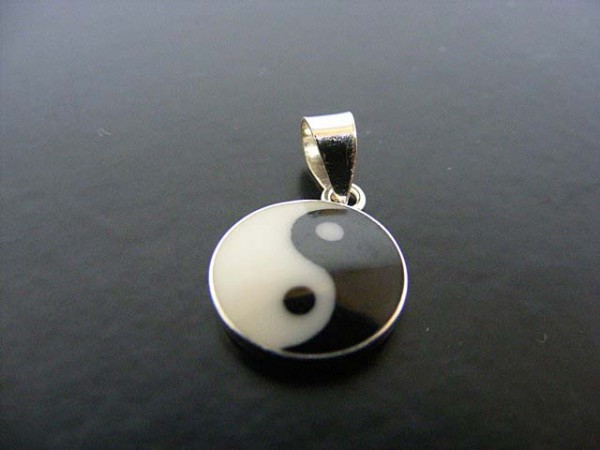 Anhänger "Yin und Yang" (10mm)