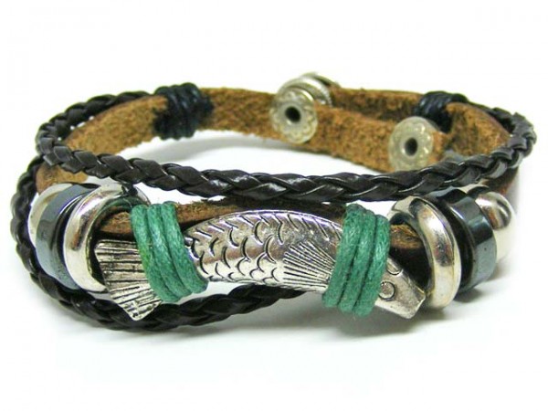 Lederarmband