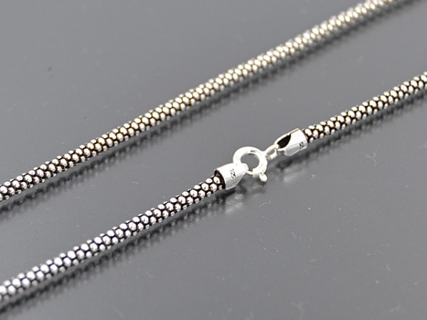 Kette Lina (55cm) (2,6mm) geschwärzt