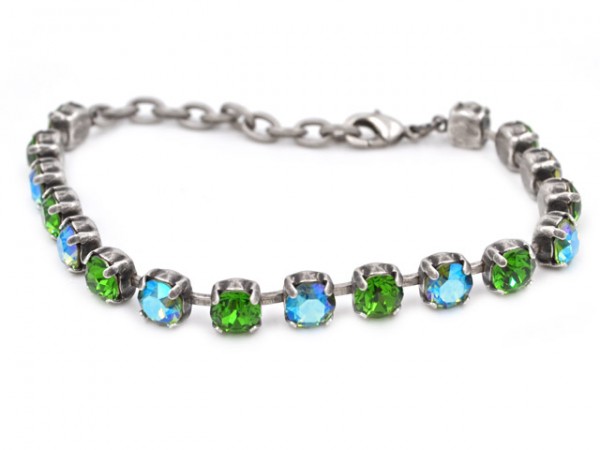 Armband "Shimmering Erenite" besetzt mit Swarovski Kristallen
