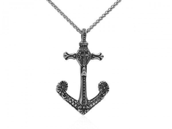 Edelstahlanhänger "Kreuz"