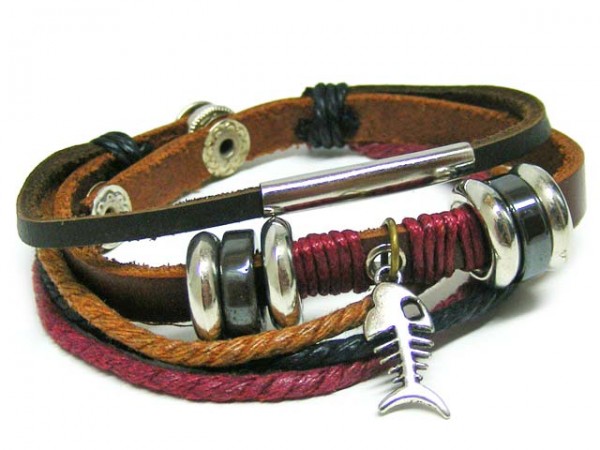 Lederarmband