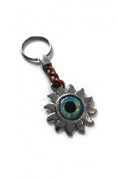 Schlüsselanhänger Auge Sonne