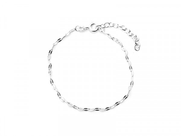 Plättchenarmband (16 cm + 3.5 cm) 3er Pack