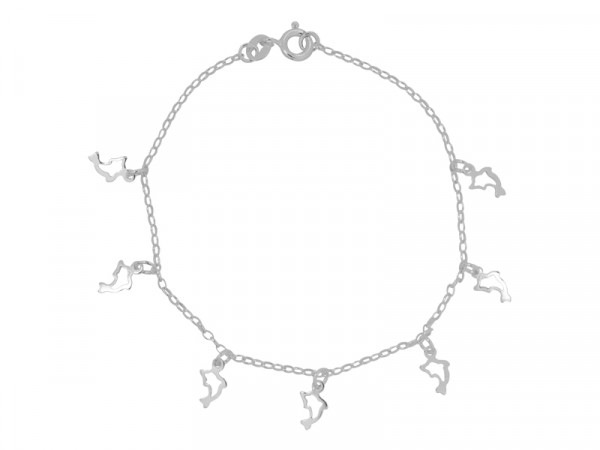 Armband mit Delphinen (3er Set)