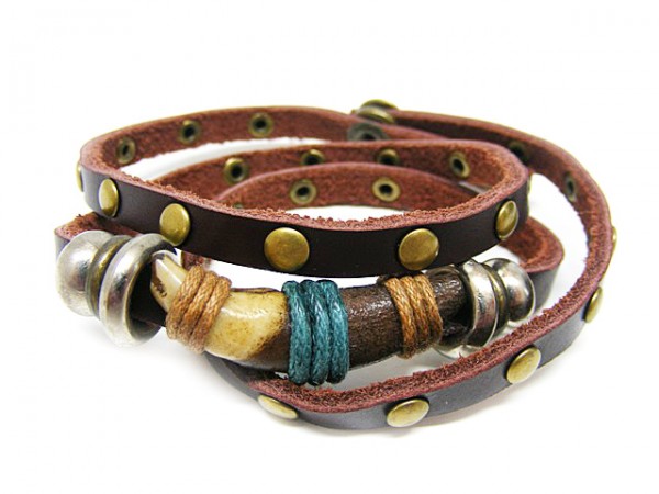 Lederarmband
