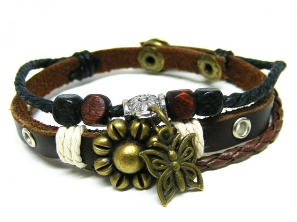 Lederarmband
