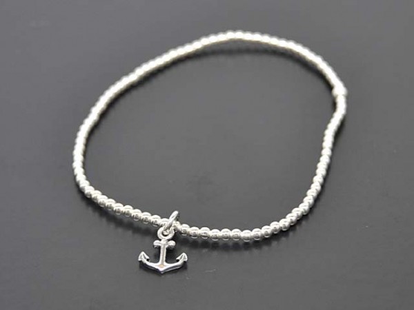 Kugelarmband "Anker" (18cm)