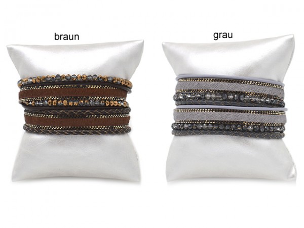 Armband Nelly Grau (37.5 cm)