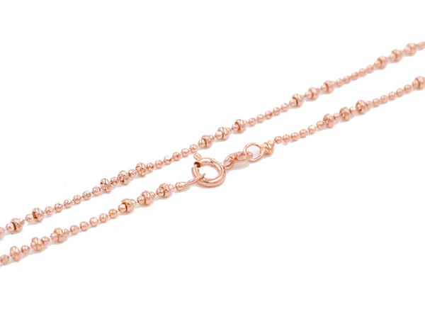 Fantasy-Kette (45 cm) Rosevergoldet