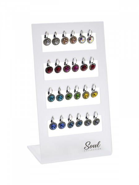 Display Ohrhänger Samira mit Premium Crystal (12 Paar)