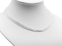 Vorschau: Singapurkette (39.5 cm + 5.0 cm) (4.0 mm) 5-reihig Vorschau: Singapurkette (39.5 cm + 5.0 cm) (4.0 mm) 5-reihig