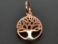 Anhänger Baum des Lebens, rosévergoldet Anhänger Baum des Lebens, rosévergoldet