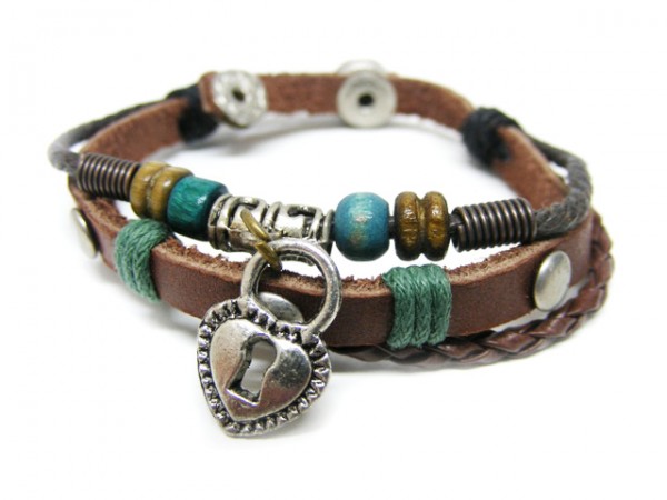Lederarmband