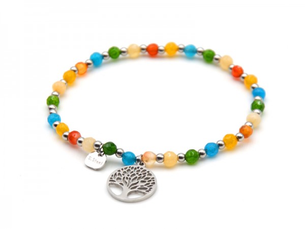 Armband "Tree of Life" mit Edelstahl