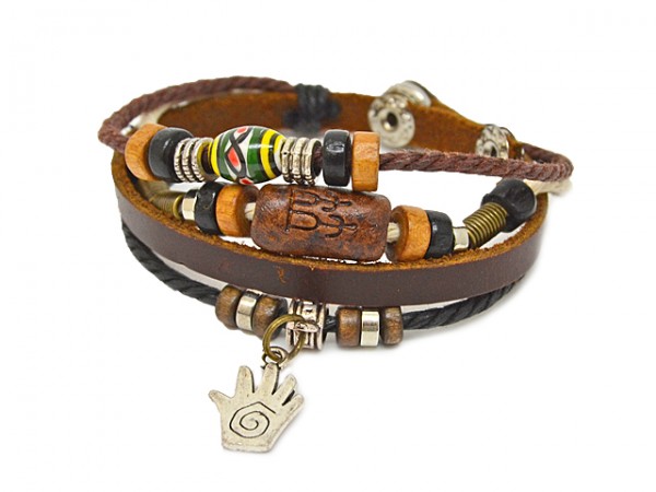 Lederarmband