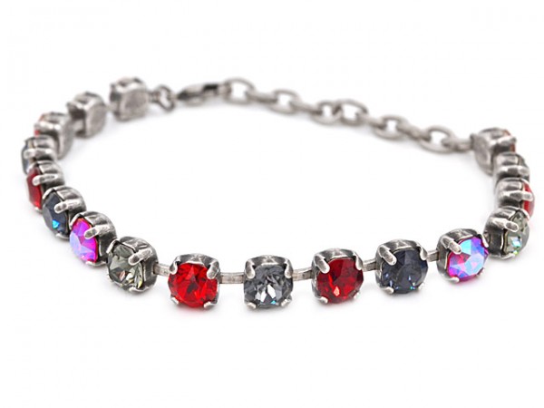 Armband"Shimmering Light Siam" besetzt mit Swarovski Kristallen