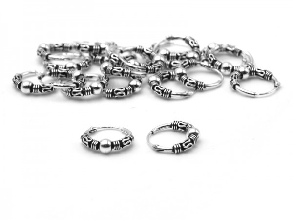 Bali Creolen (12mm) 10Paar