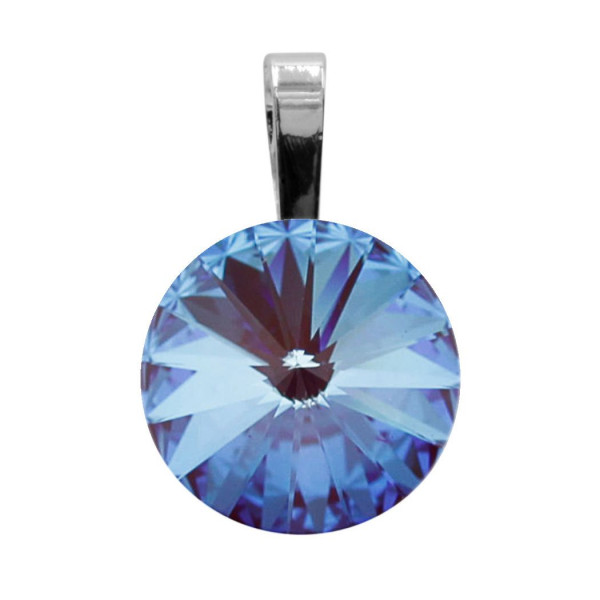 Anhänger AH14 mit Premium Crystal in 14 mm - Burgundy Delite