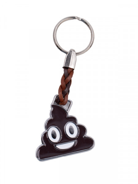 Schlüsselanhänger Poo Emoji
