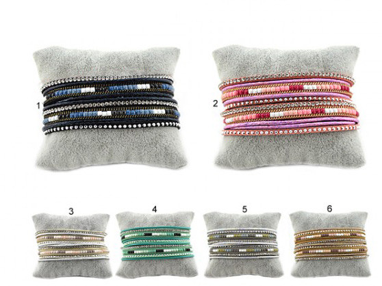 Alcantara-Leder Mix "Molly"