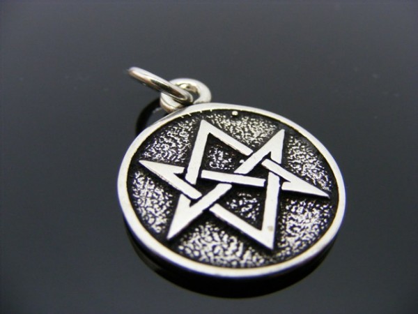 Anhänger Pentagramm, fünfzackiger Stern