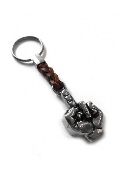 Schlüsselanhänger Mittelfinger