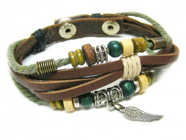 Lederarmband