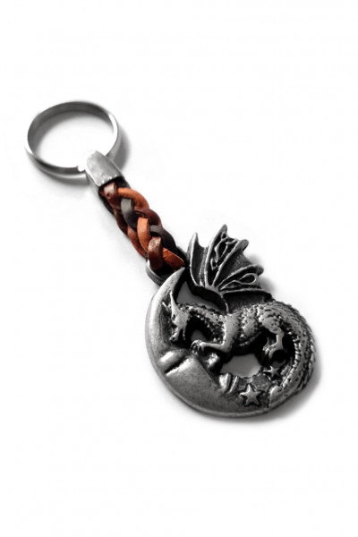 Schlüsselanhänger Drache & Mond